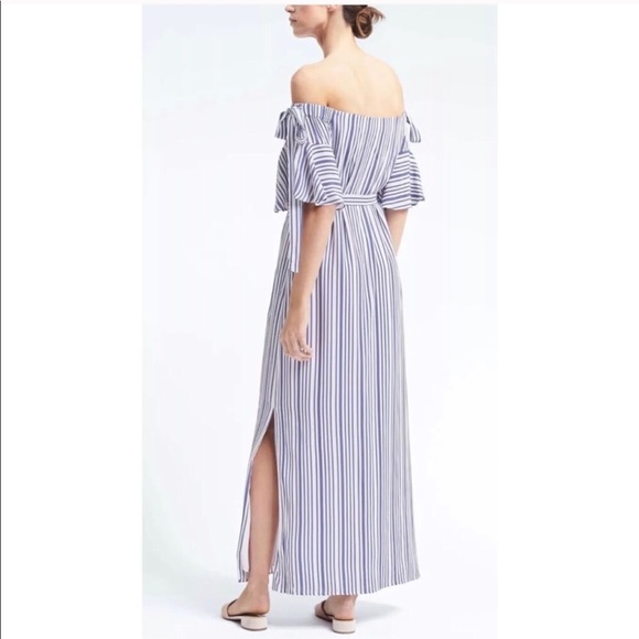 Banana Republic stripes maxi dress - Picture 3 of 5